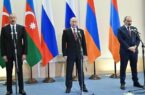 بیانیه مشترک رهبران روسیه، ارمنستان و جمهوری آذربایجان/شاخه زیتون پوتین برای علی‌اف و پاشینیان