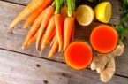 ترکیب سلامتی: آب هویج با زنجبیل و زردچوبه+فرمول تهیه