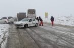 جاده‌های آذربایجان شرقی باز اما لغزنده است