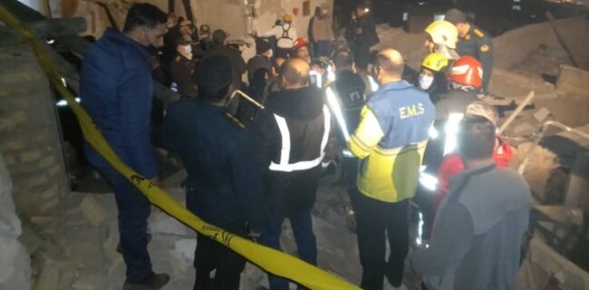 جزئیات حادثه ریزش آوار در تبریز با ۷ مصدوم / تخریب کامل ۳ خانه+ فیلم