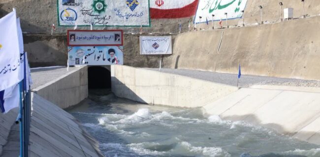 سامانه انتقال آب به دریاچه ارومیه افتتاح شد