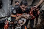 بیمارستان کودکان رنتیسی هم در شهر غزه بمباران شد
