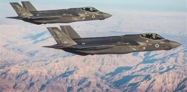 پدافند هوایی ارتش جنگنده F35 اسرائیل را منهدم کرد