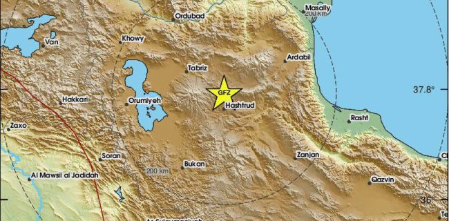 تکذیب خبر وقوع زلزله در بستان آباد