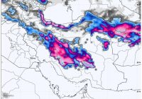 ورود سامانه بارشی جدید به کشور از سهشنبه