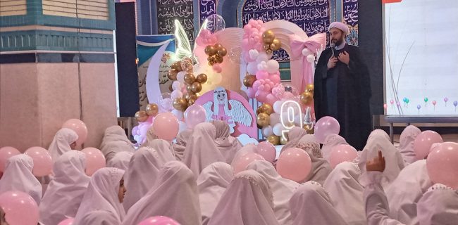 جشن تکلیف ۴۵۰ دختر دانش‌آموز خسروشاه