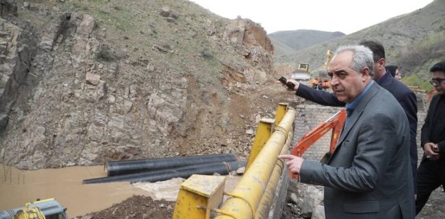 یک هفته تا بازگشایی مسیر ایمن جایگزین در آزادراه تبریز – زنجان