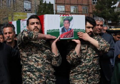 تشییع پیکر شهید امیر حسین سهیلی خسروشاهی