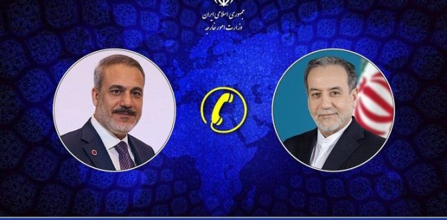 رایزنی عراقچی با وزیران خارجه مصر و ترکیه در ارتباط با آتش‌بس
