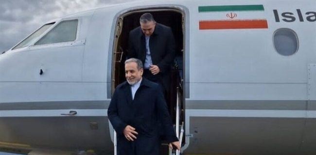 عراقچی برای دیدار با پوتین وارد سنپترزبورگ شد عراقچی برای دیدار با پوتین وارد سنپترزبورگ شد